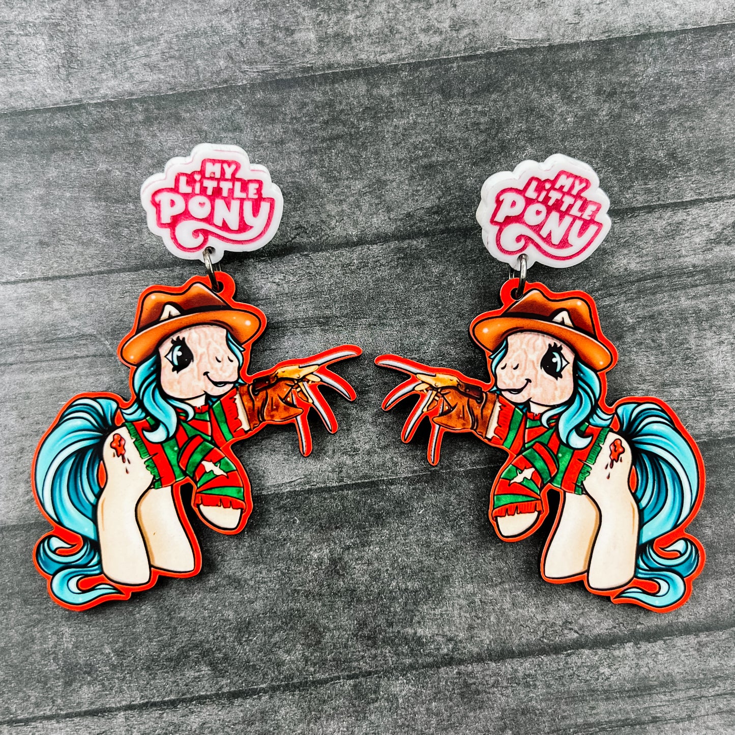 Horror Pony Dangles (5 Different Designs)