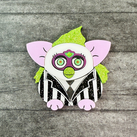 Beetlejuice Ferbie BROOCH