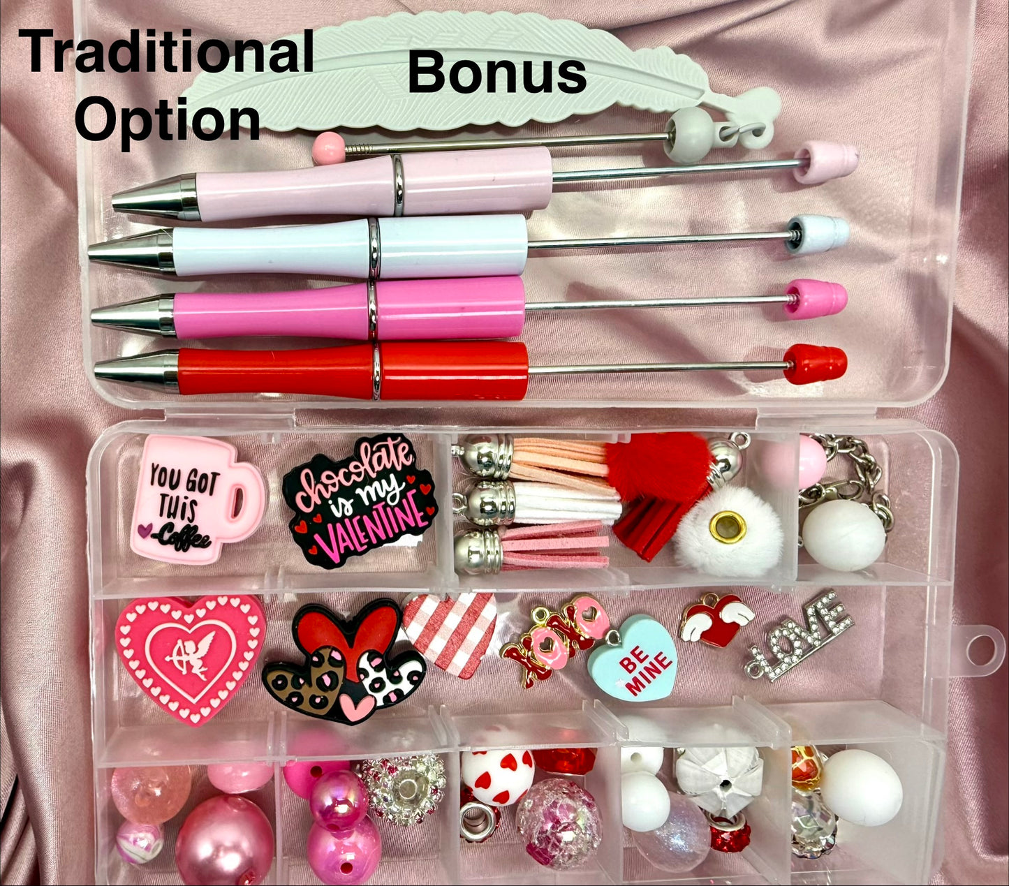 Valentines DIY Beadable Pen Kit