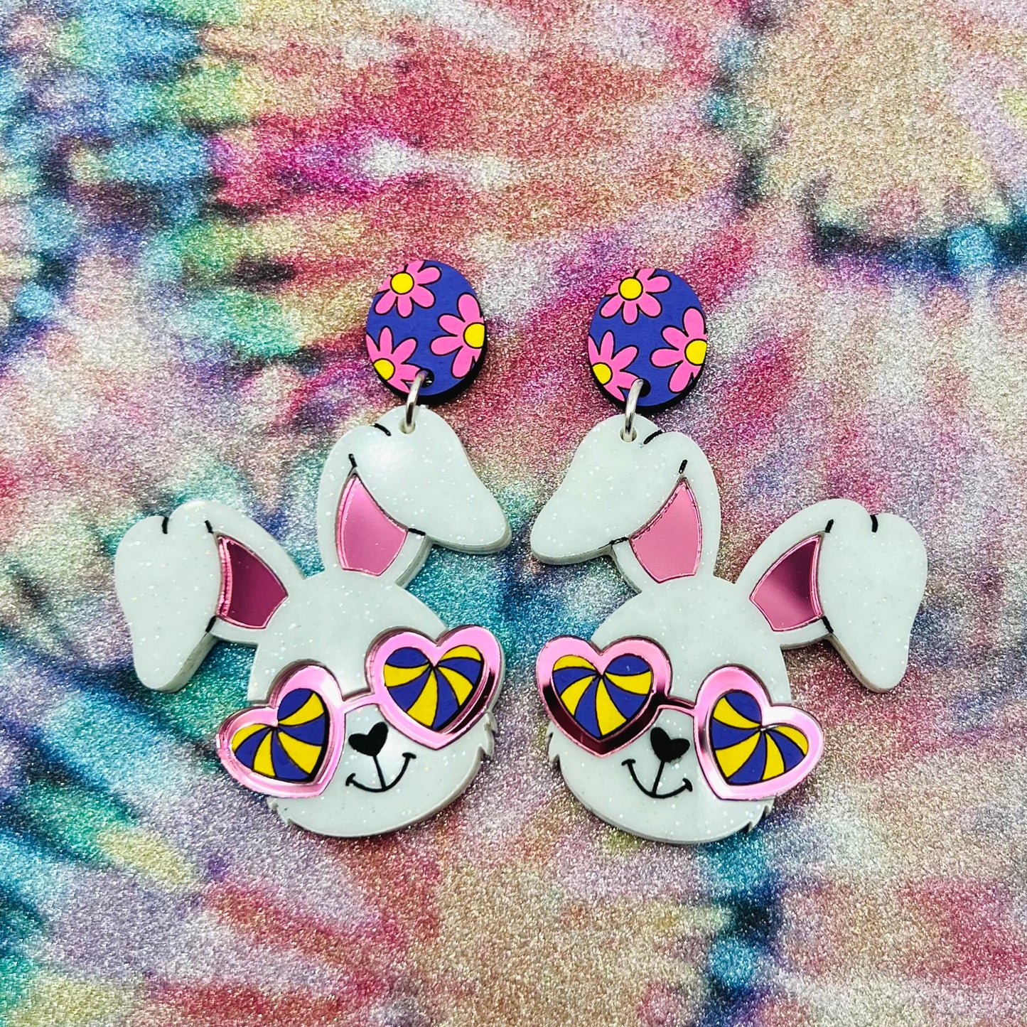 Groovy Bunny Dangles