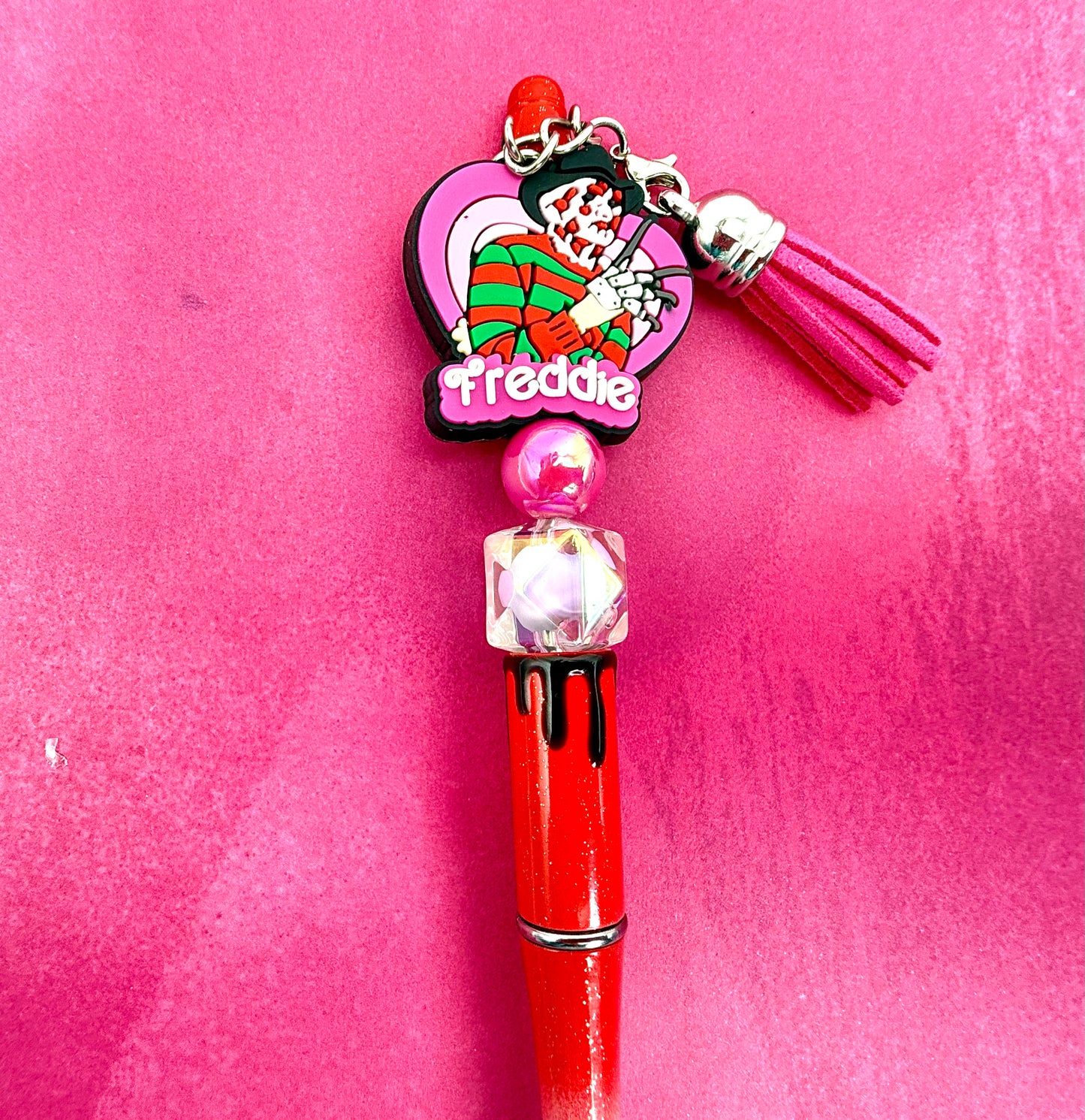 Bloody Valentine Beaded Pens