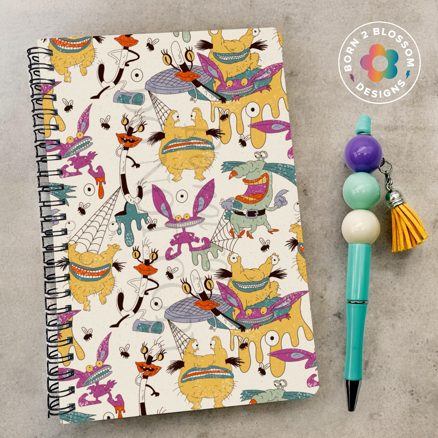 Ahh Real Monsters Notebook & Pen Set