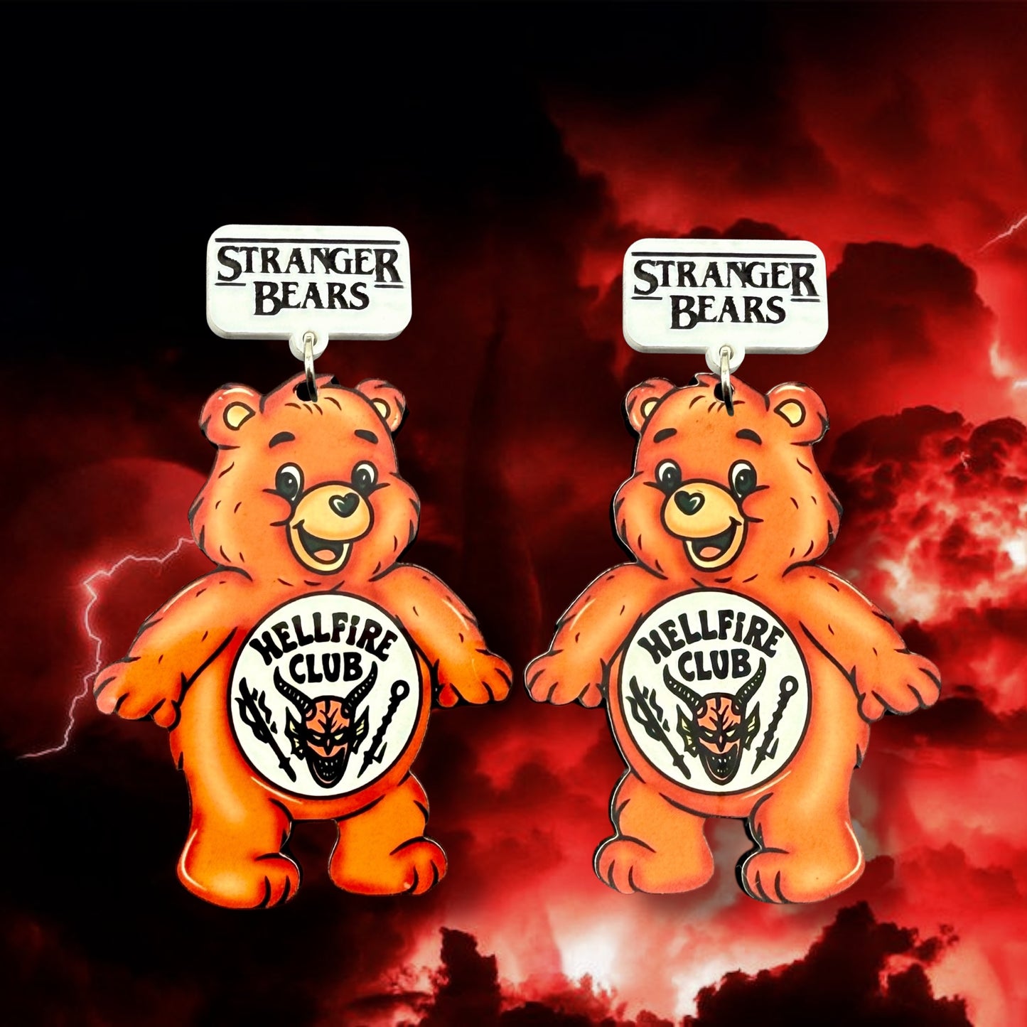 Stranger Bears Dangles (7 Designs Available!)