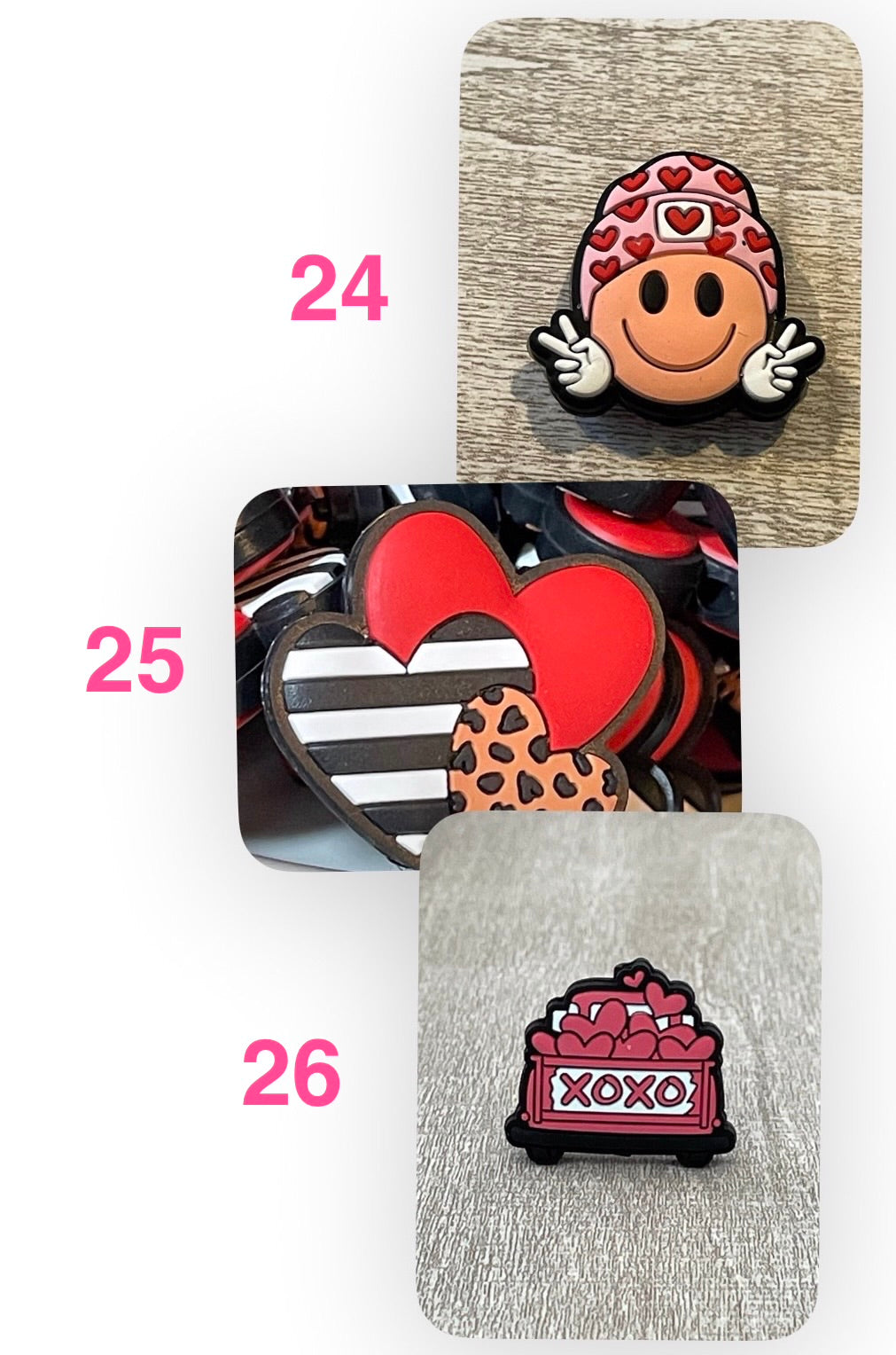 Traditional Valentine Beaded Pens