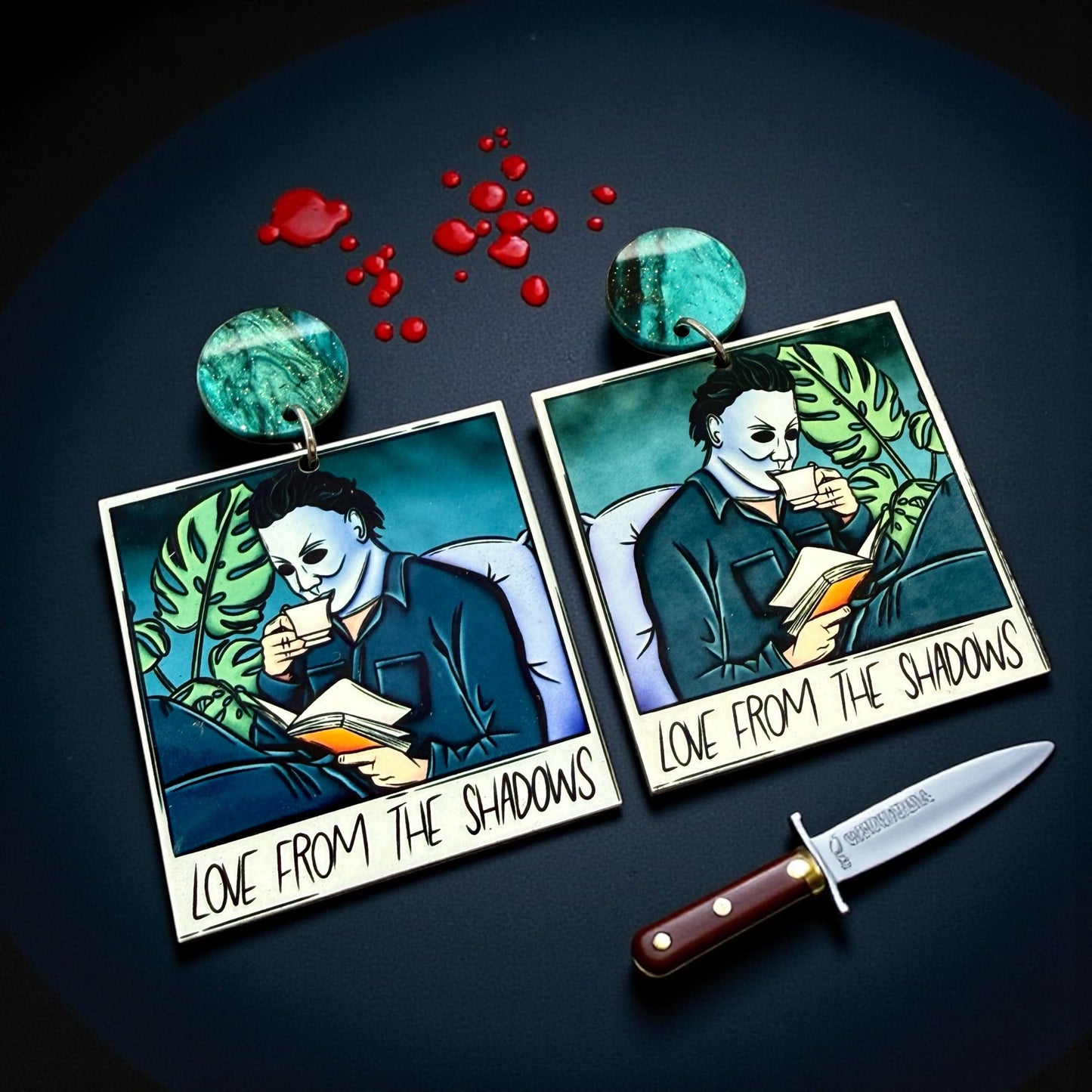 Horror Reader Dangles (2 Designs Available)