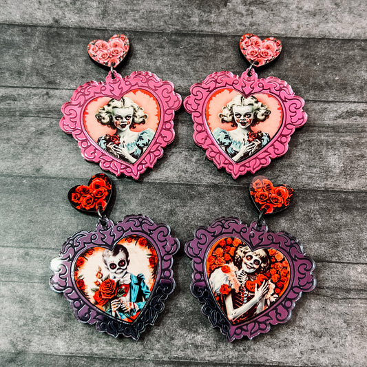 Zombie Valentine Dangles (2 Designs Available!)