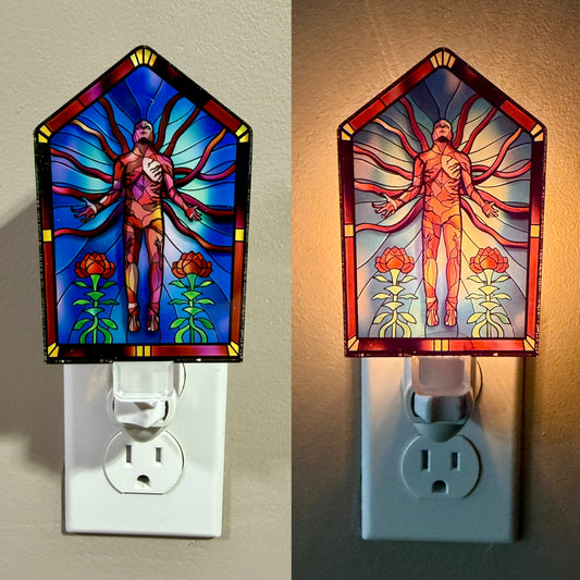 Stranger Stained Glass Nightlight (2 Design Choices)