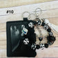 Keychain Wristlet with Wallet Bracelet