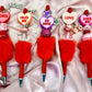 Furry Valentines Conversation Beaded Pens