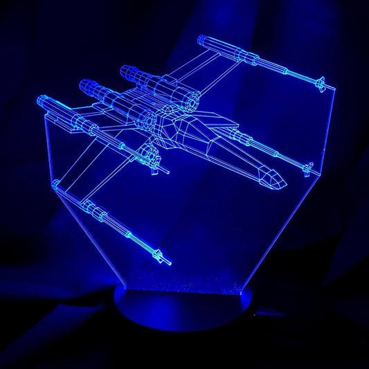 X-Wing Fighter LED Lamp