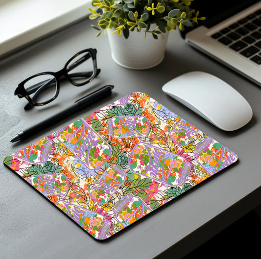 Floral Sprite Mouse Pad