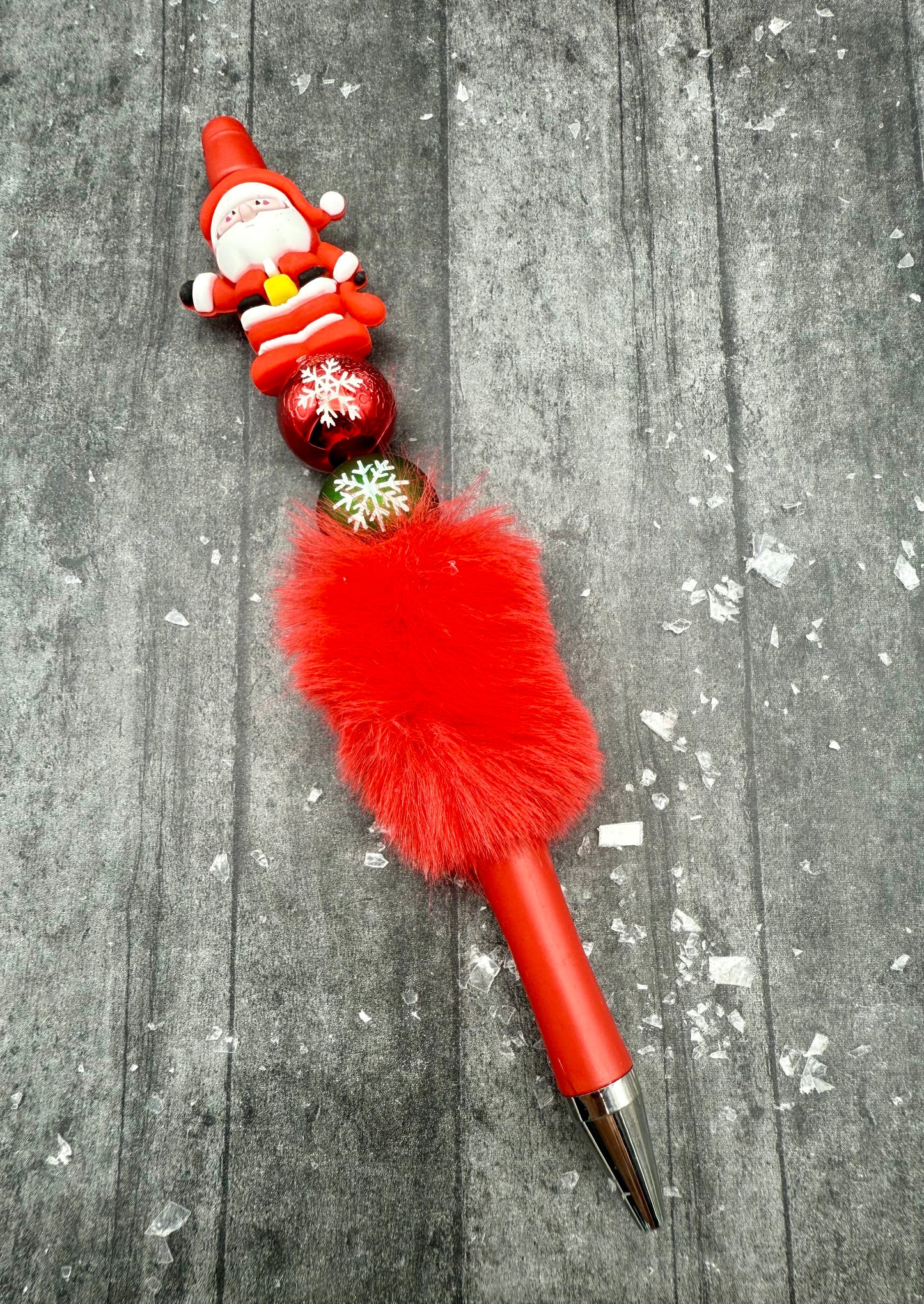 Christmas Furry Pens