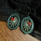 Framed Spiderweb Dangles