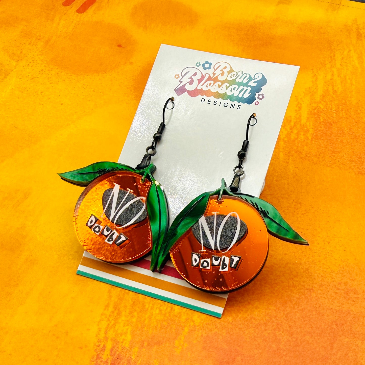ND Orange Dangles