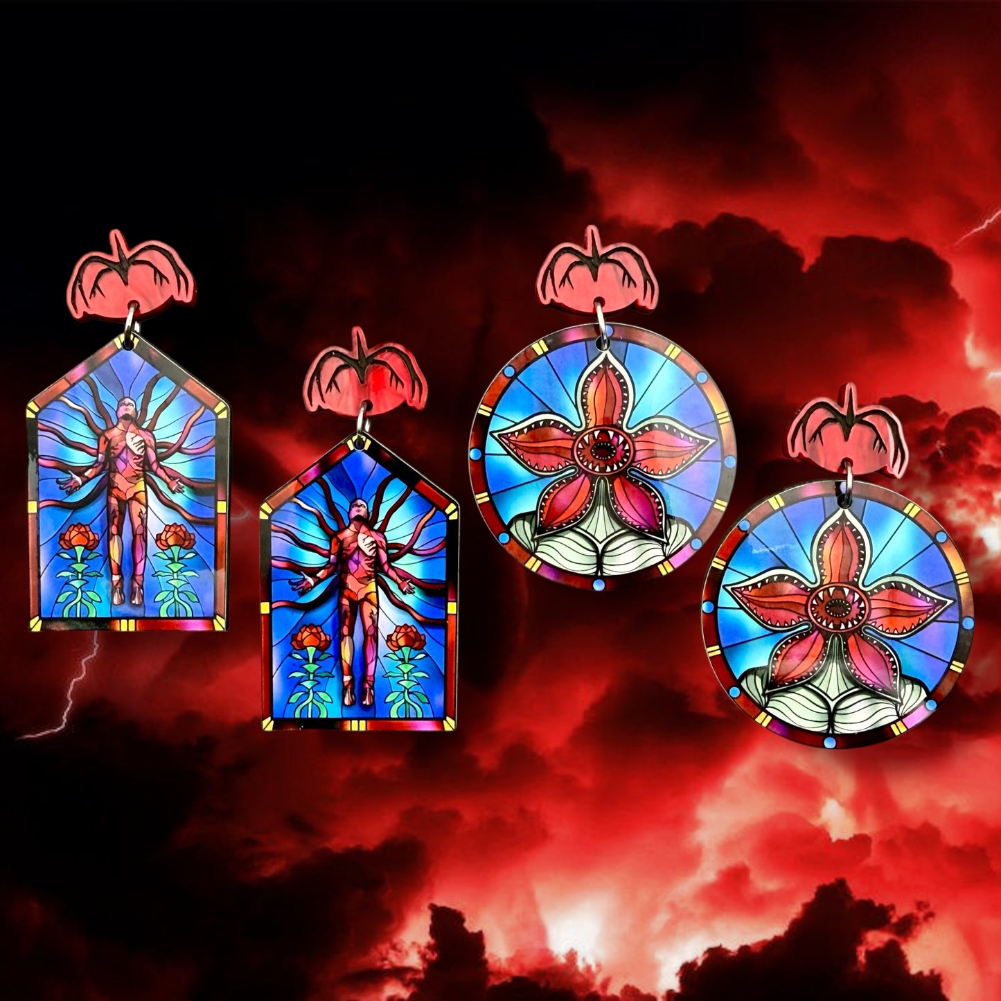 Stranger Glass Dangles (2 Designs Available)