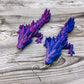 3D Printed Crystal Dragon Dangles (Multiple Colors Available)