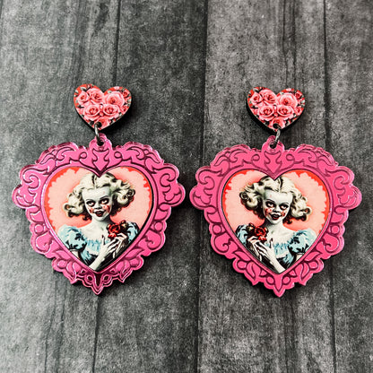 Zombie Valentine Dangles (2 Designs Available!)