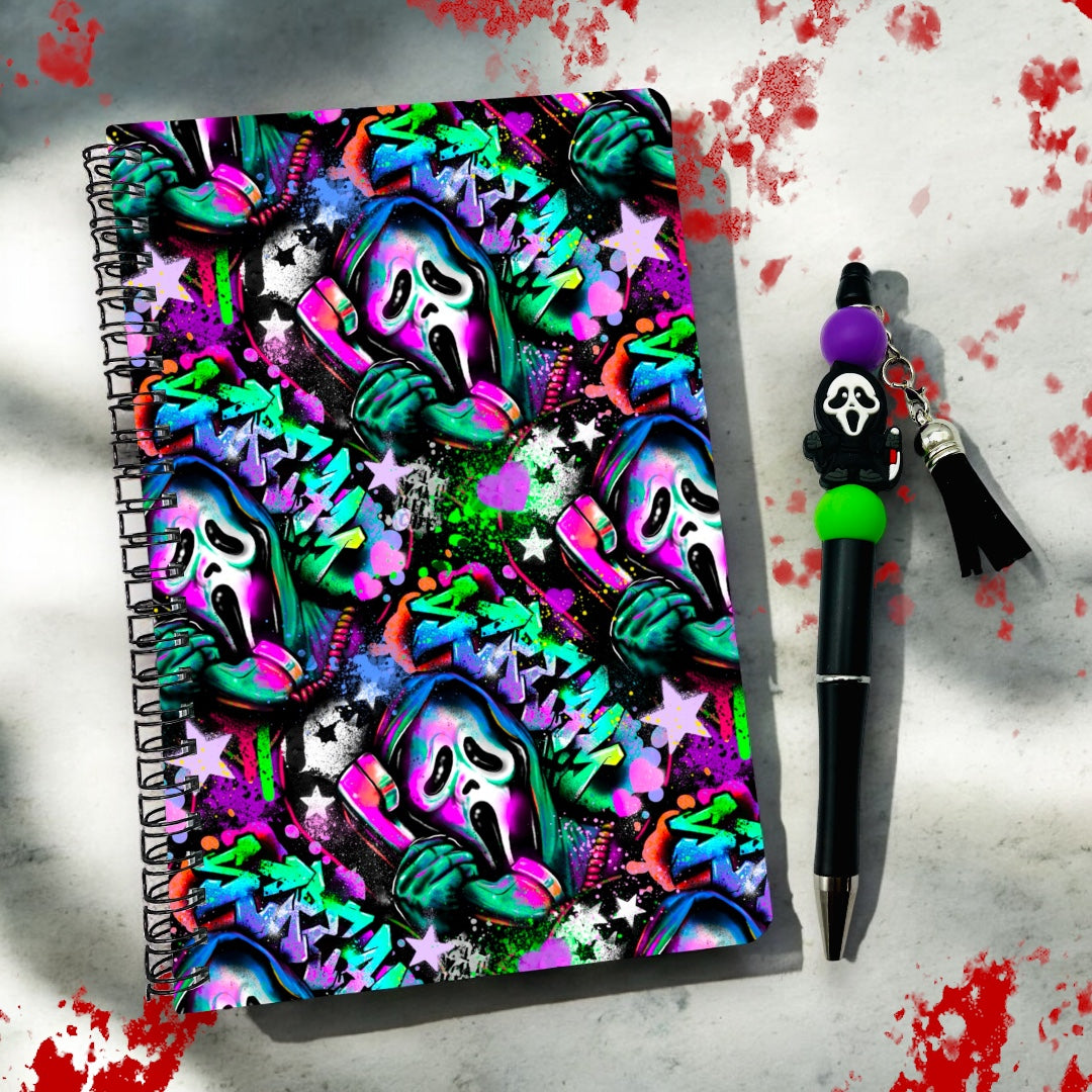 Scream Graffiti Notebook & Pen Set