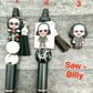HORROR CHARACTERS Beaded Pens