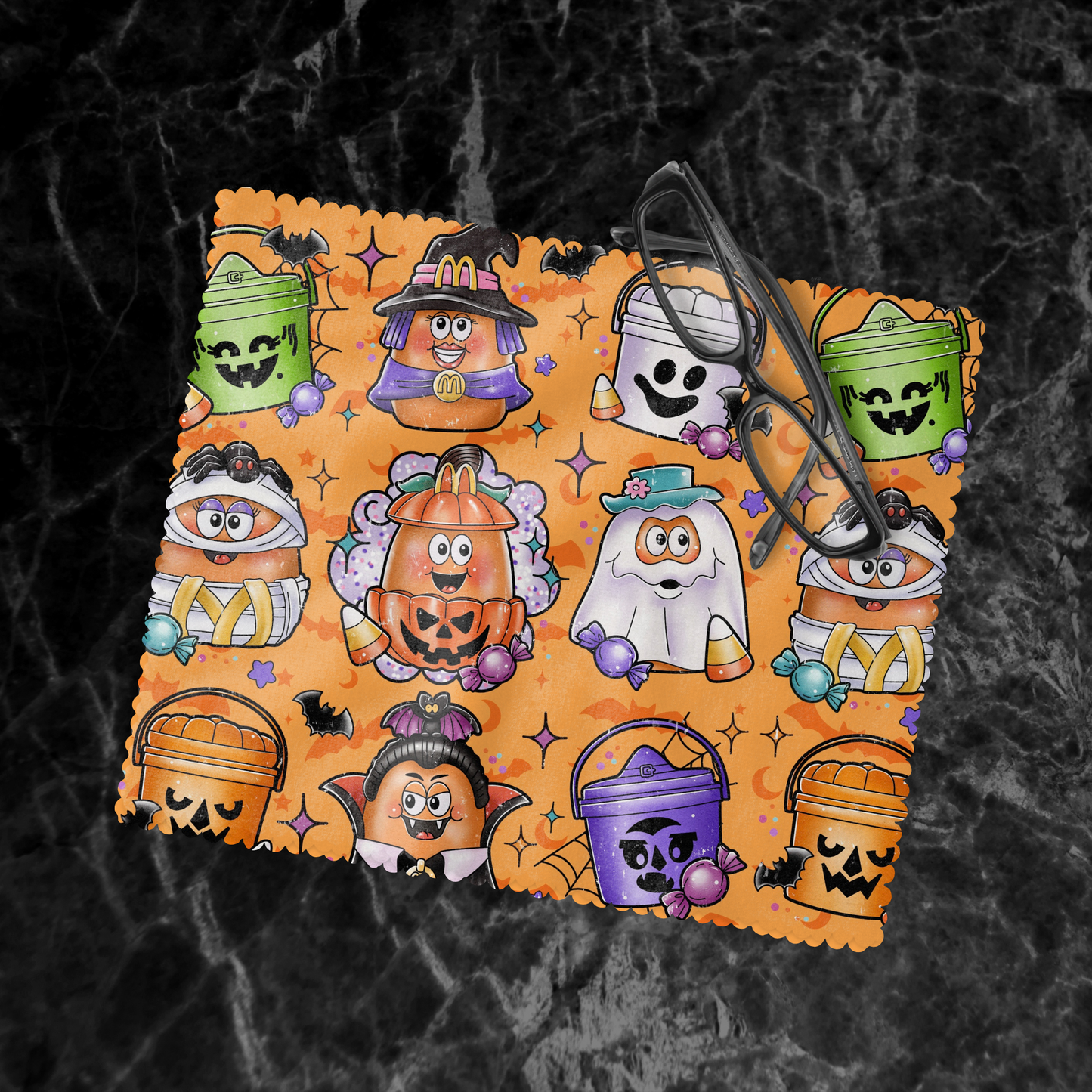 Halloween McDonalds Eyeglass Cleaning Cloth