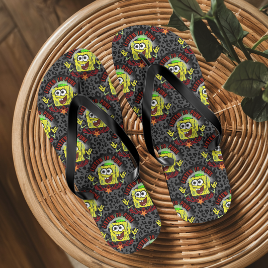 Punk Bob Flip Flops