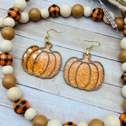 Ok CLEARANCE Pumpkin Frame (V. 2) Dangles