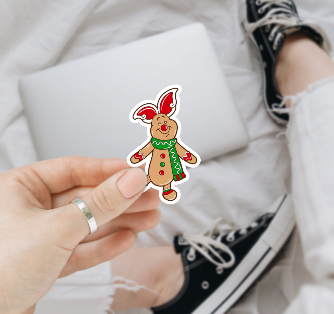 Christmas Cartoon Vinyl Decals (15 Designs Available)