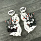 Scaredy Cat Ghost Dangles