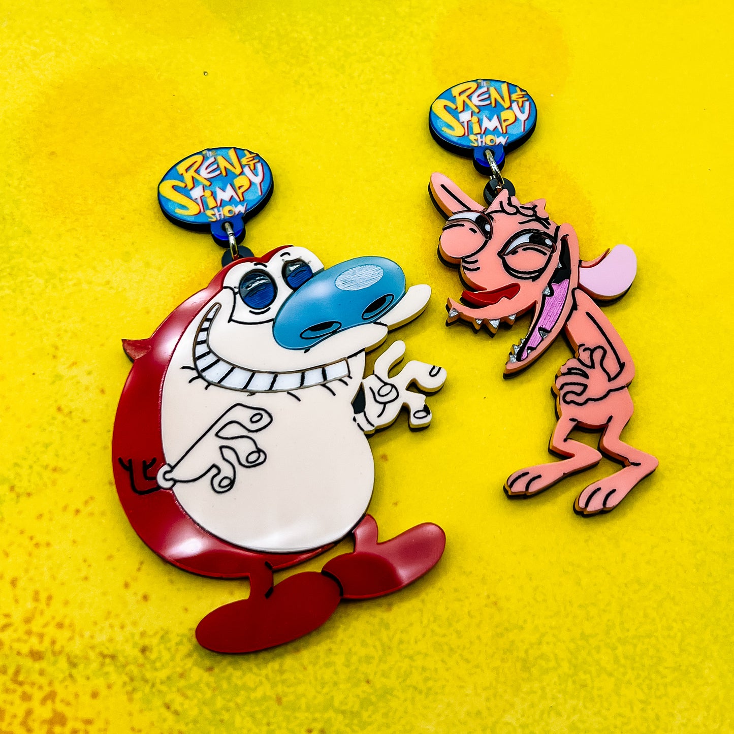 Ren & Stimpy Earrings