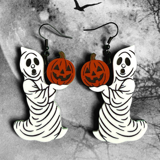 Vintage Ghost Dangles