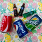 New Floral Soda Pens with Soda Charms