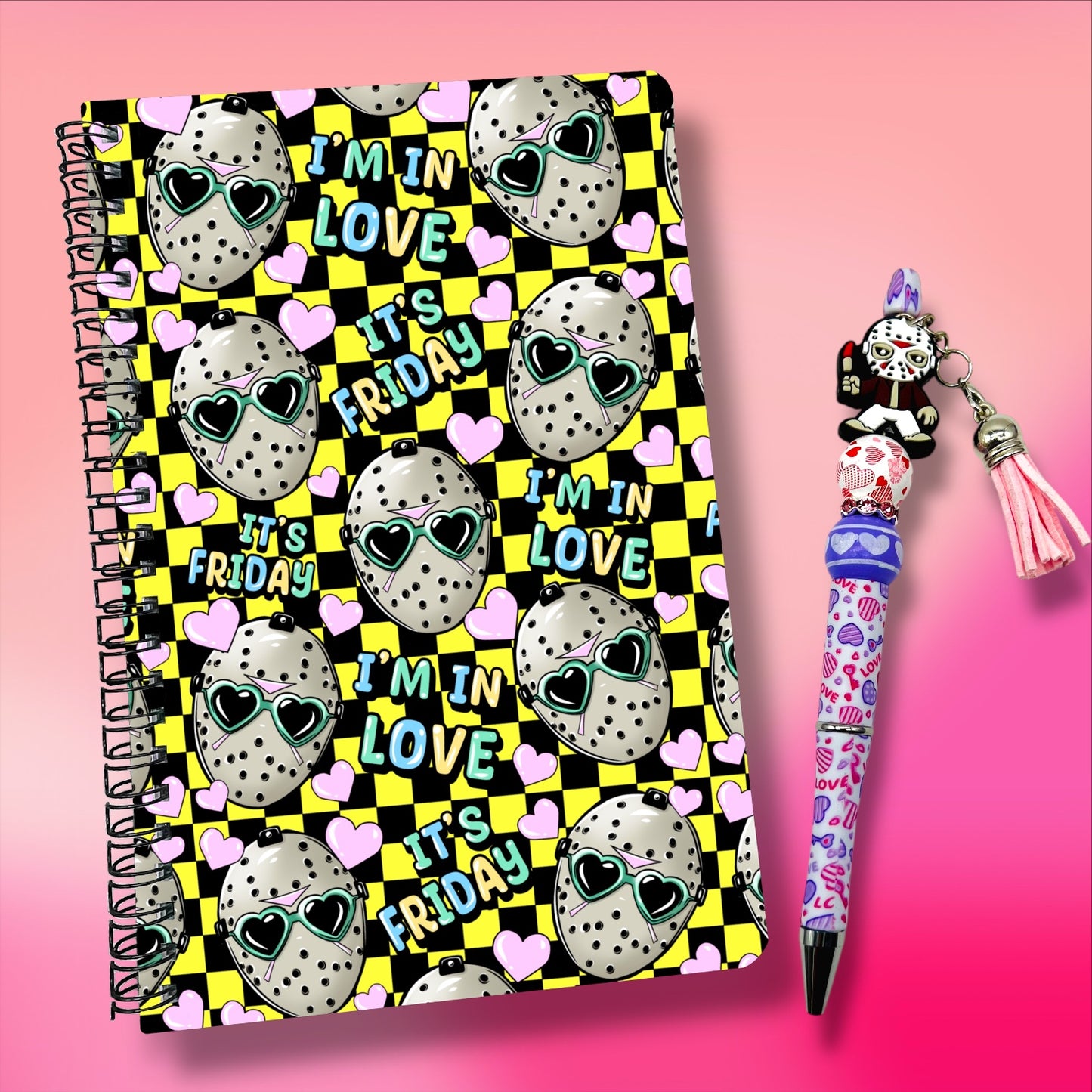 Friday I’m in Love Notebook & Pen Set