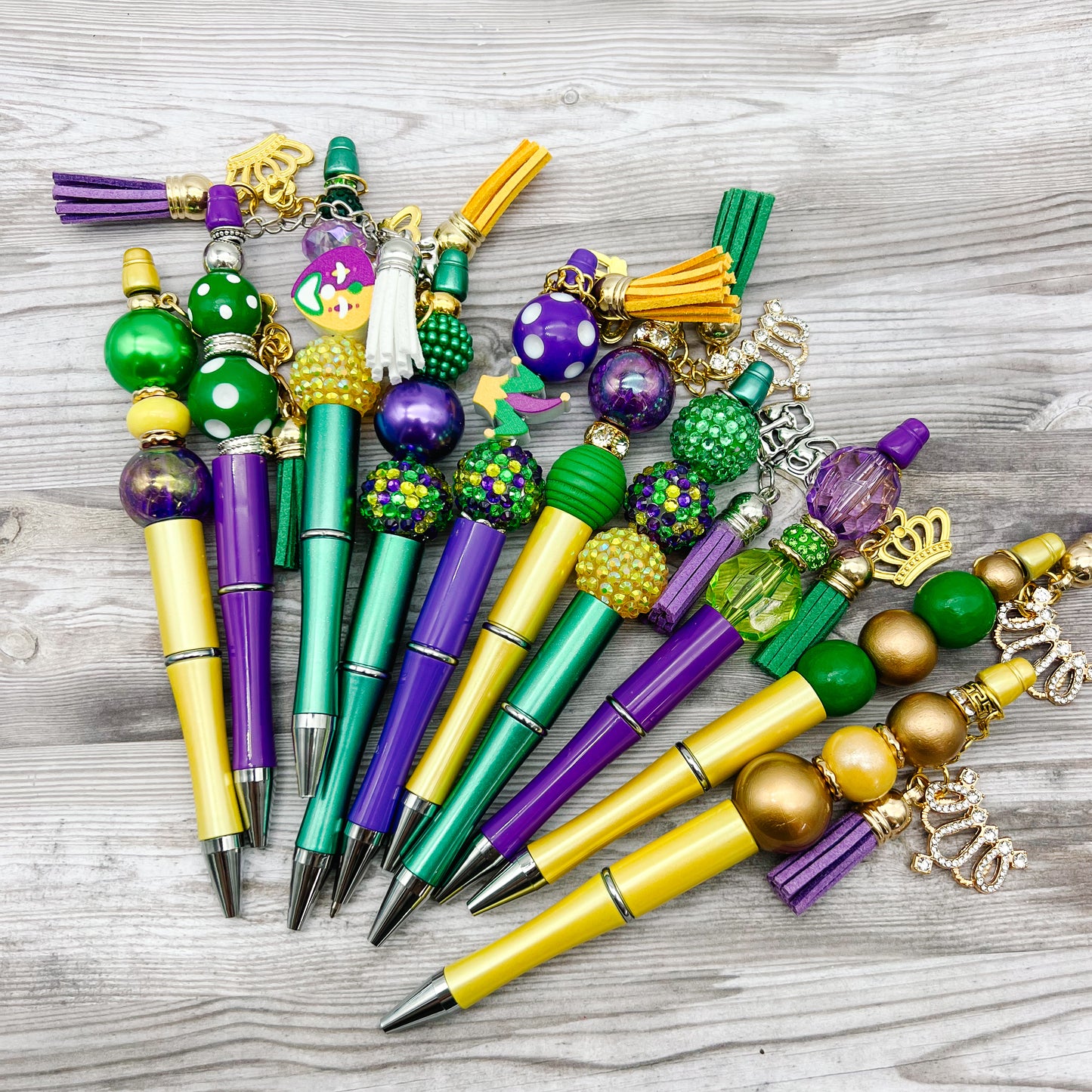 CLEARANCE Mystery Mardi Gras Pen Grab Bag - SET OF 2