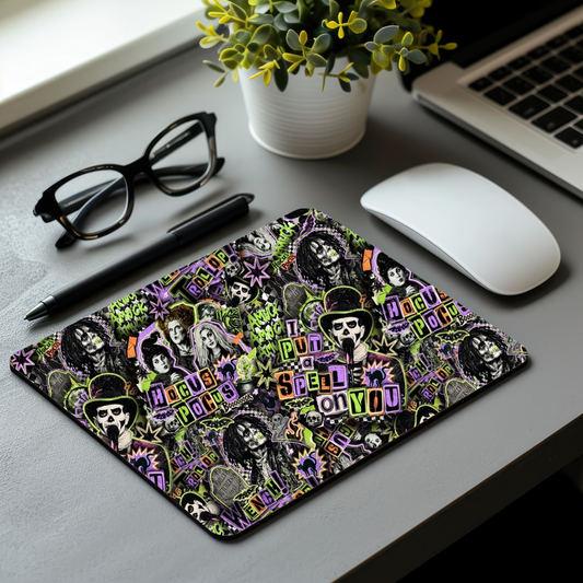 90s Halloween Witches Mouse Pad