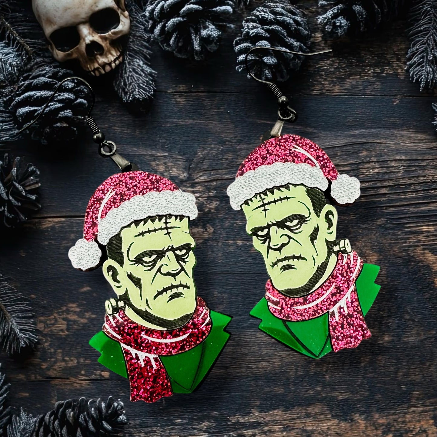 Christmas Monster Dangles