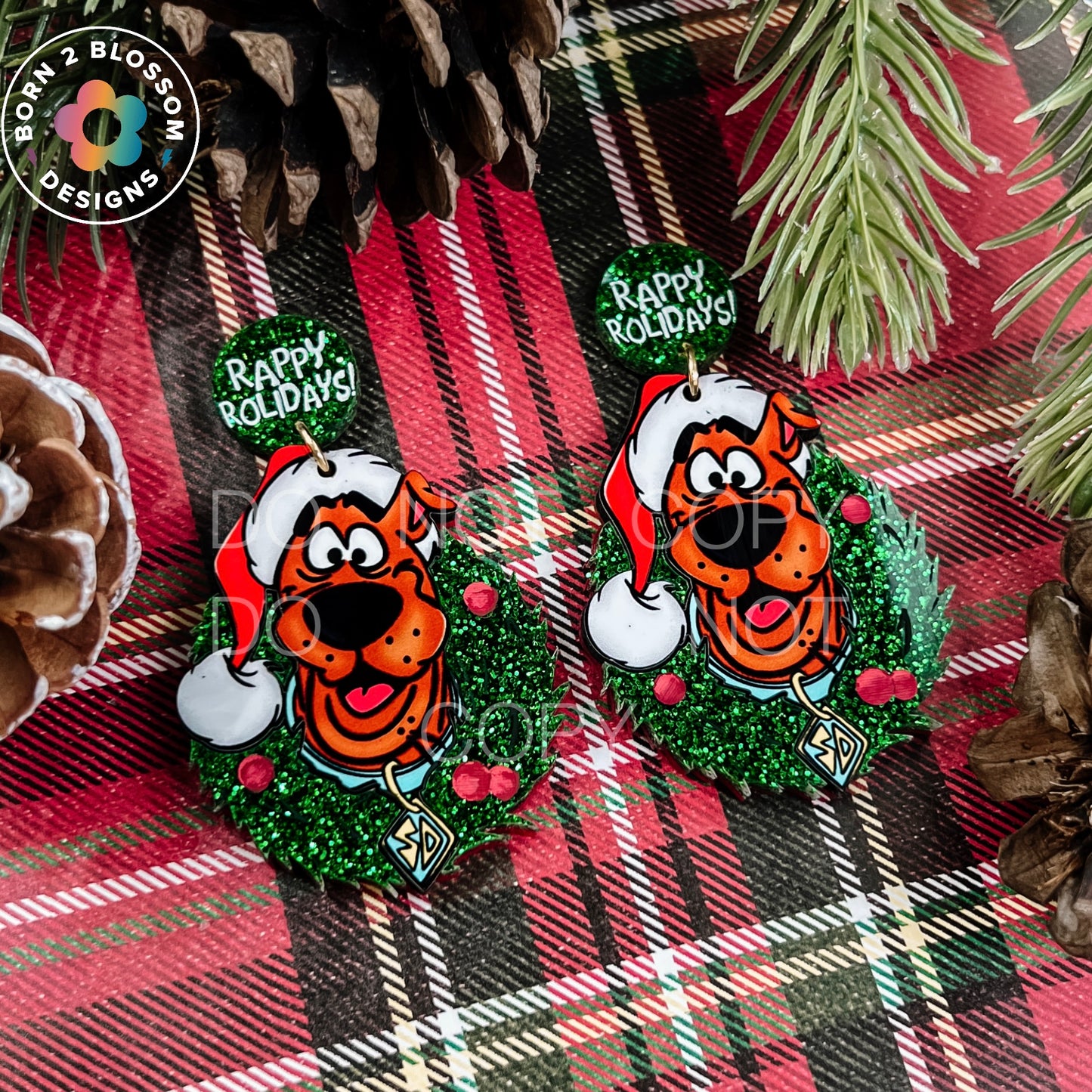 Scooby Wreath Dangles