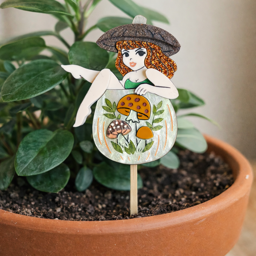 Mushroom Canister Nymph BROOCH(& other items!)