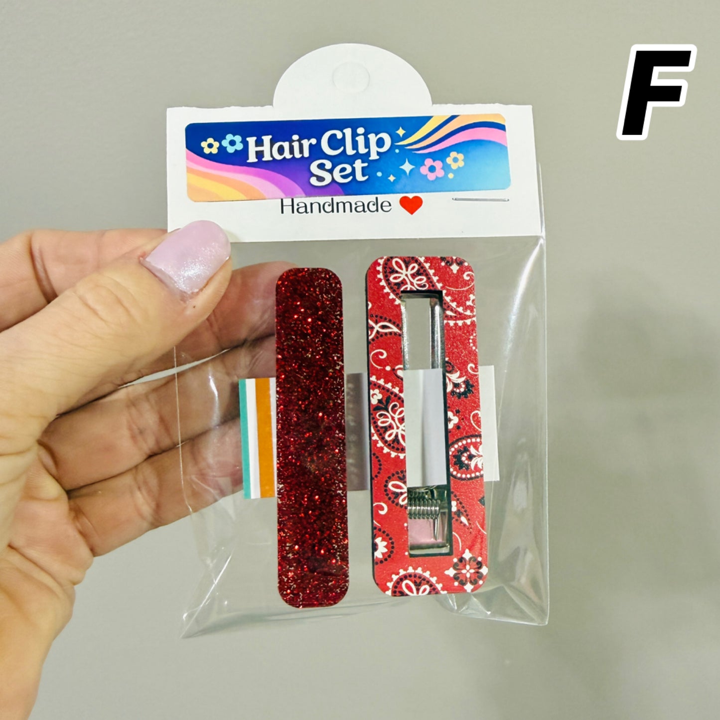 Hair Clip Set (Multiple Color Combos!)