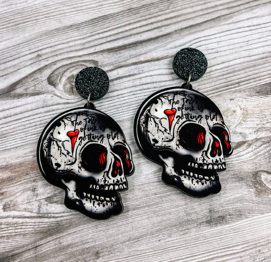 NOV CLEARANCE The Used Skull Dangles