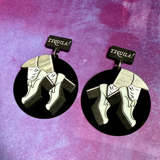 Tequila Shoe Earrings