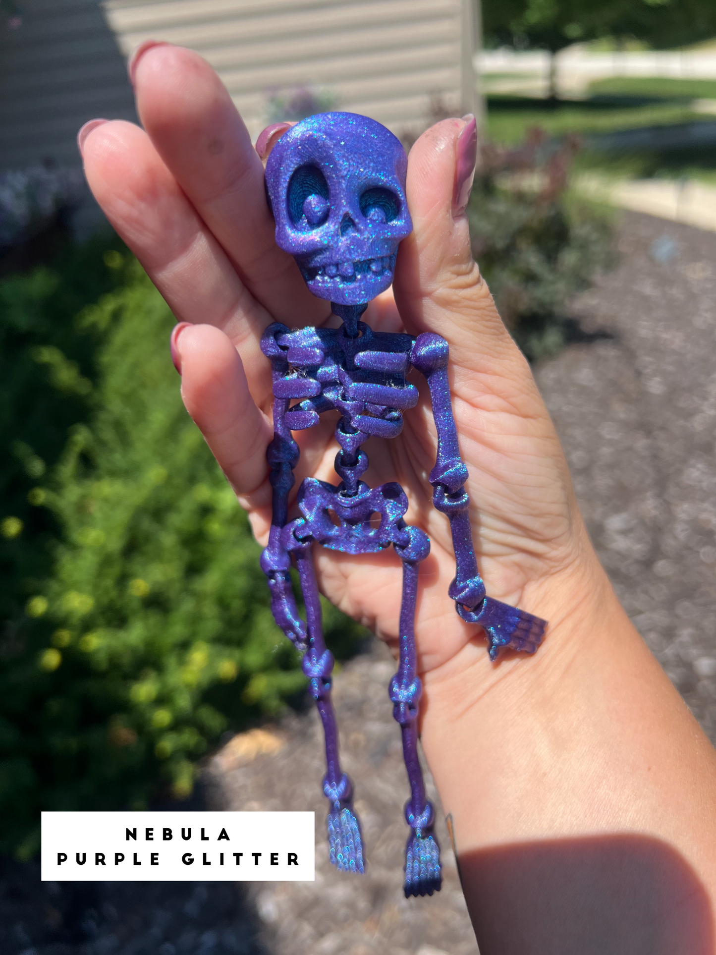 3D Printed Skeleton (Multiple Colors Available)