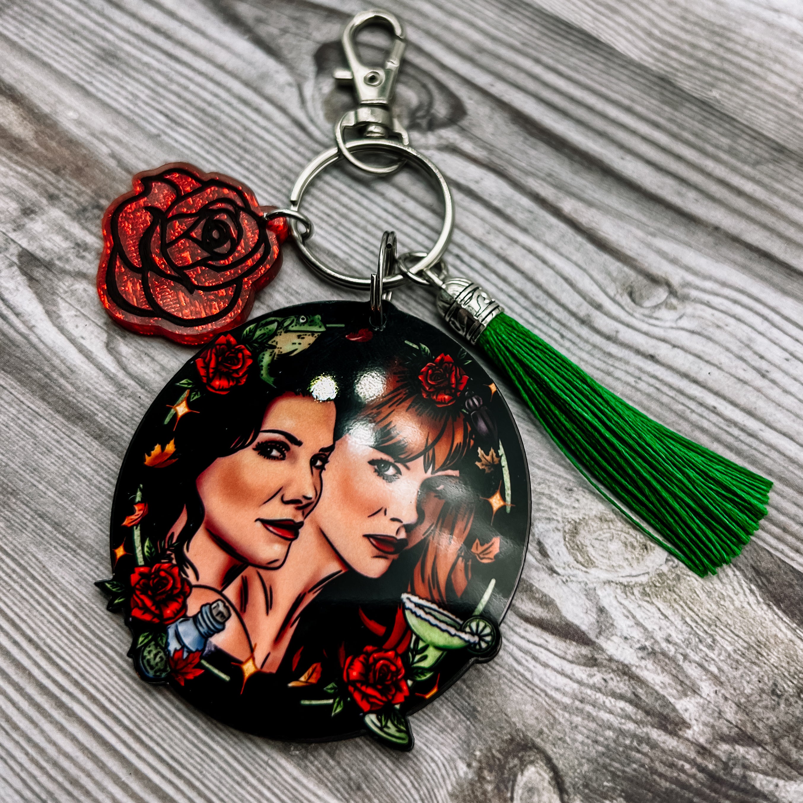 Practical Magic Keychain – Born2BlossomDesigns