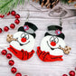 Frosty the Snowman Dangles