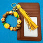 Keychain Wristlet with Wallet Bracelet