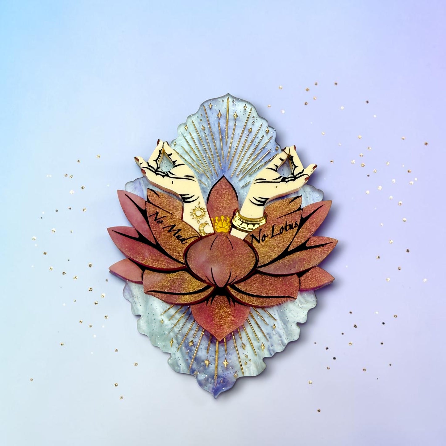 No Mud No Lotus BROOCH (& other items!)