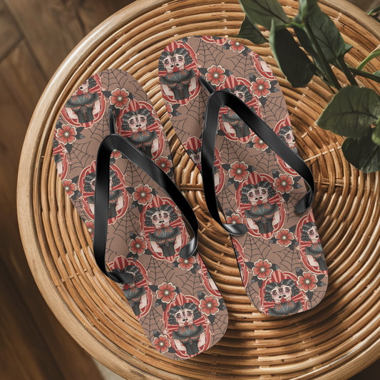 Cirque Du Freak Flip Flops