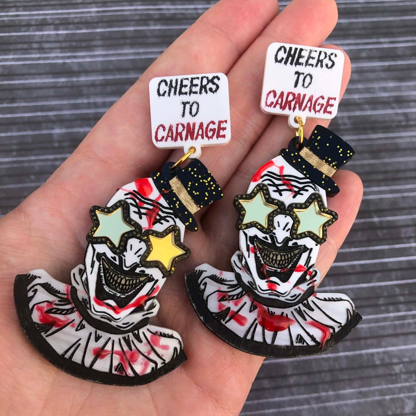 Celebration Clown Dangles