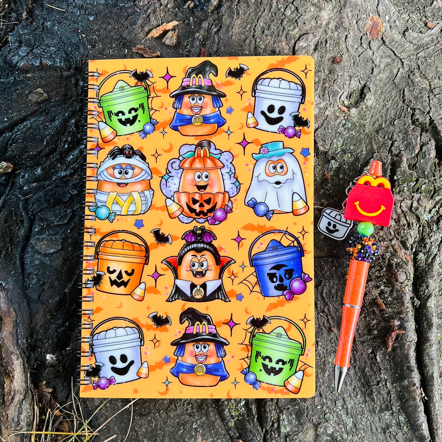 Halloween McDonalds Notebook & Pen Set