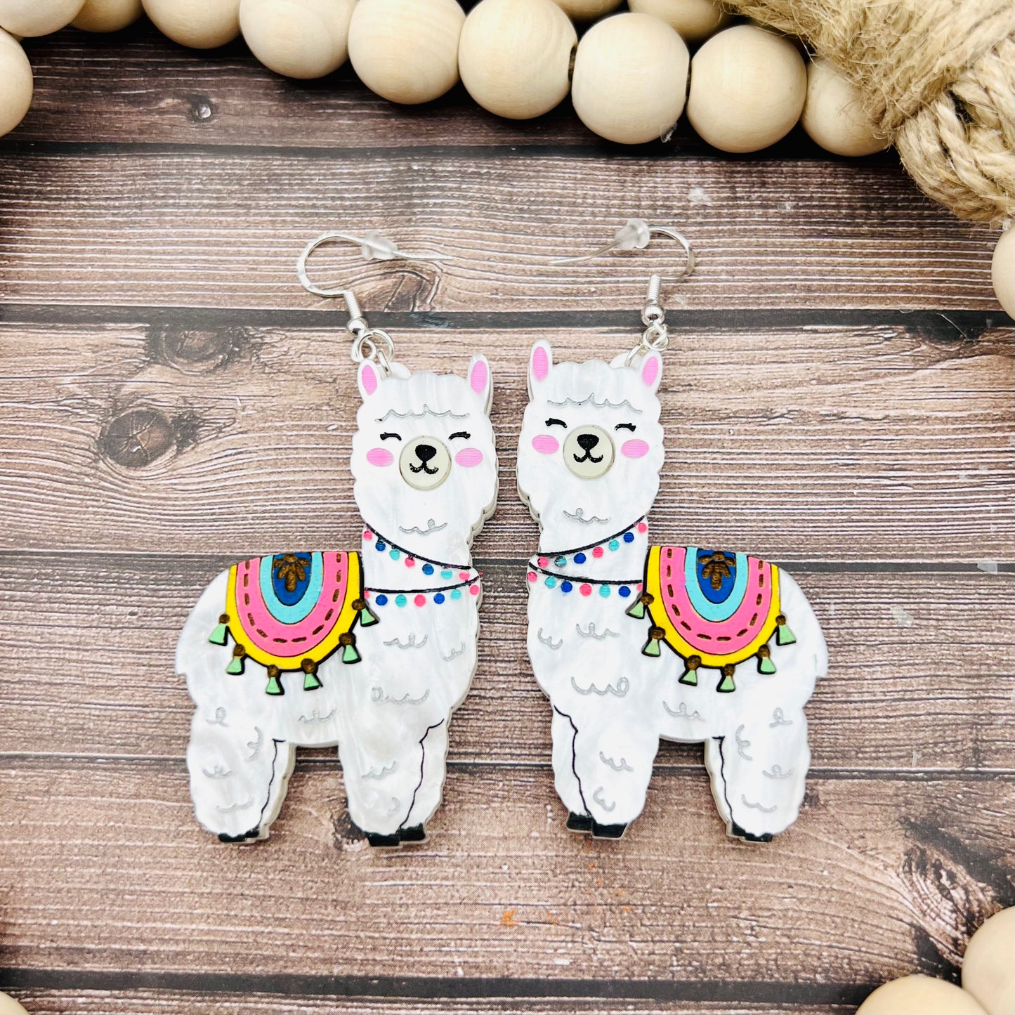 Colorful Llama Dangles