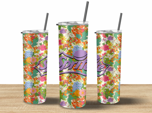 Floral Sprite Tumbler